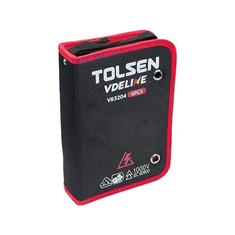 Набір діелектричних плоскогубців Tolsen (V83204) VDE (4шт) Premium відгуки - зображення 5