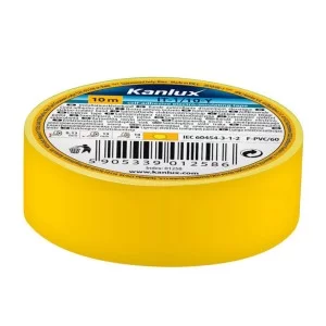 Ізоляційна cтрічка KANLUX IT-1/20-Y (01272) жовта