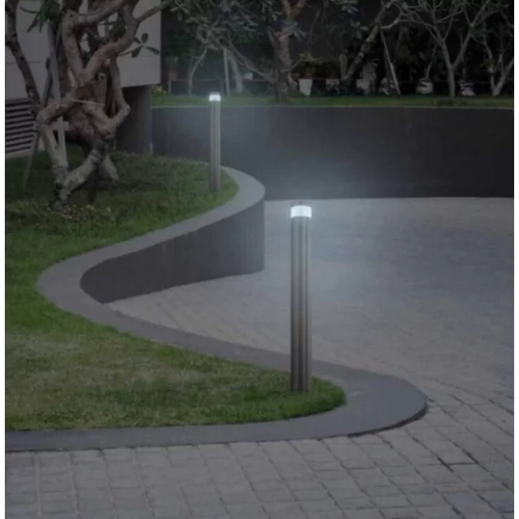 Парковий наземний світильник стовпчик KANLUX AGARA LED EL-50 (18602) сталевий ціна 1 532грн - фотографія 2