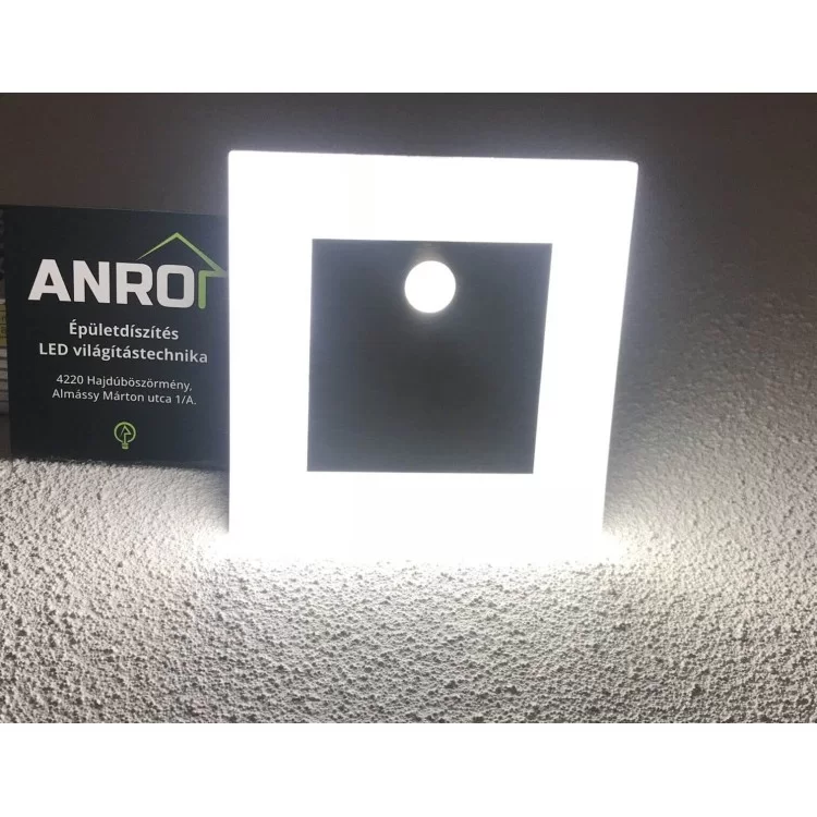 Настенный светильник с датчиком движения KANLUX APUS LED PIR WW 3000К (27370) для подсветки лестниц (стальной) отзывы - изображение 5