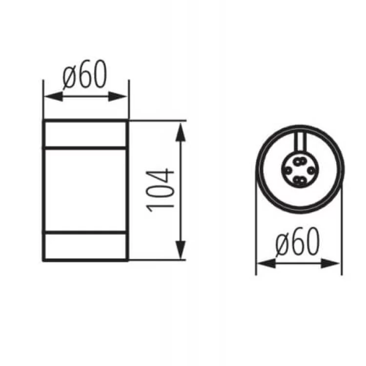 Вуличний світильник KANLUX BART DL-125 (28800) інструкція - картинка 6