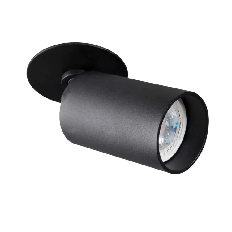 Цилиндрический поворотный светильник KANLUX CHIRO GU10 DTO-B (29311) матовый черный цена 600грн - фотография 2