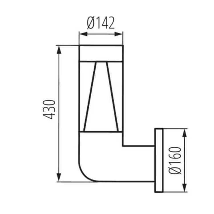 Настенный парковый светильник KANLUX INVO TR EL-53-O-GR (29174) круглого сечения графитовый инструкция - картинка 6
