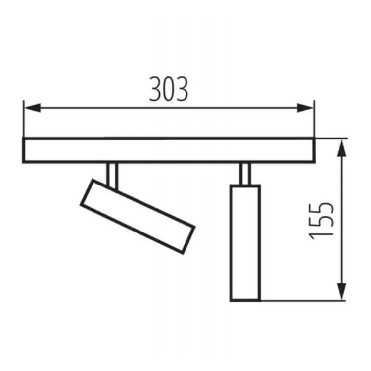 Поворотный светильник спот KANLUX LARITO EL-2I-B (28773) черный инструкция - картинка 6