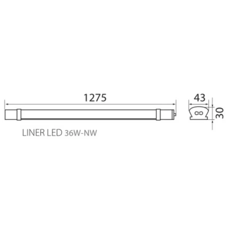 Лінійний світильник KANLUX LINER LED 36W-NW 4000К (27261) відгуки - зображення 5