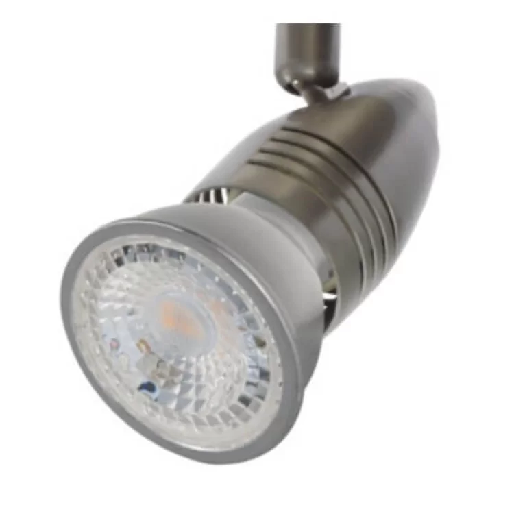 Трехточечный светильник спот KANLUX MOLI EL-3O (07087) матовый хром цена 1 313грн - фотография 2
