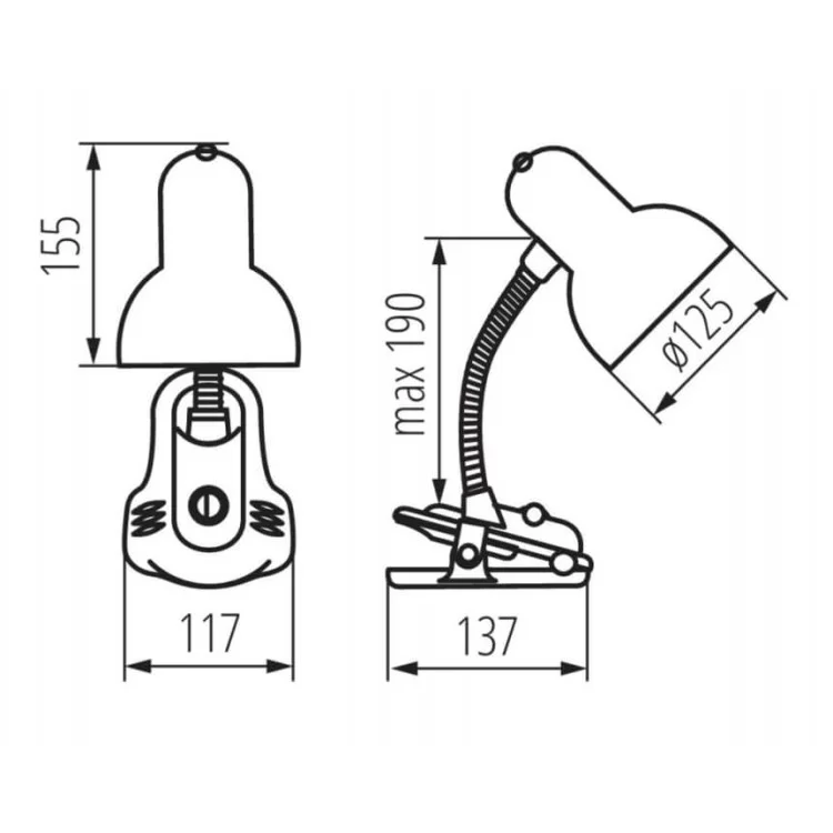 Настольный светильник KANLUX SUZI HR-60-SR (07150) серебристый инструкция - картинка 6
