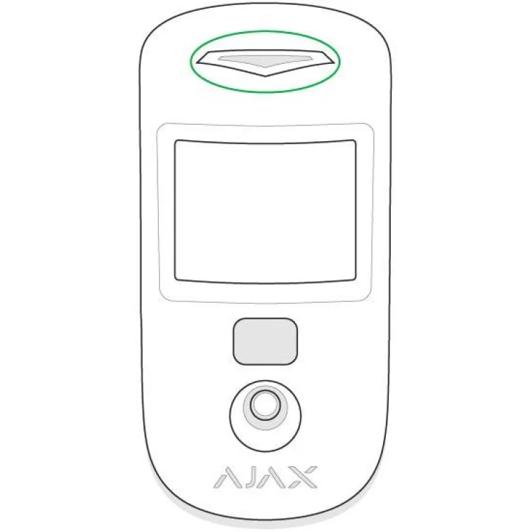 Бездротовий датчик руху Ajax 16445 з фотофіксацією Ajax MotionCam (чорний) - фото 13