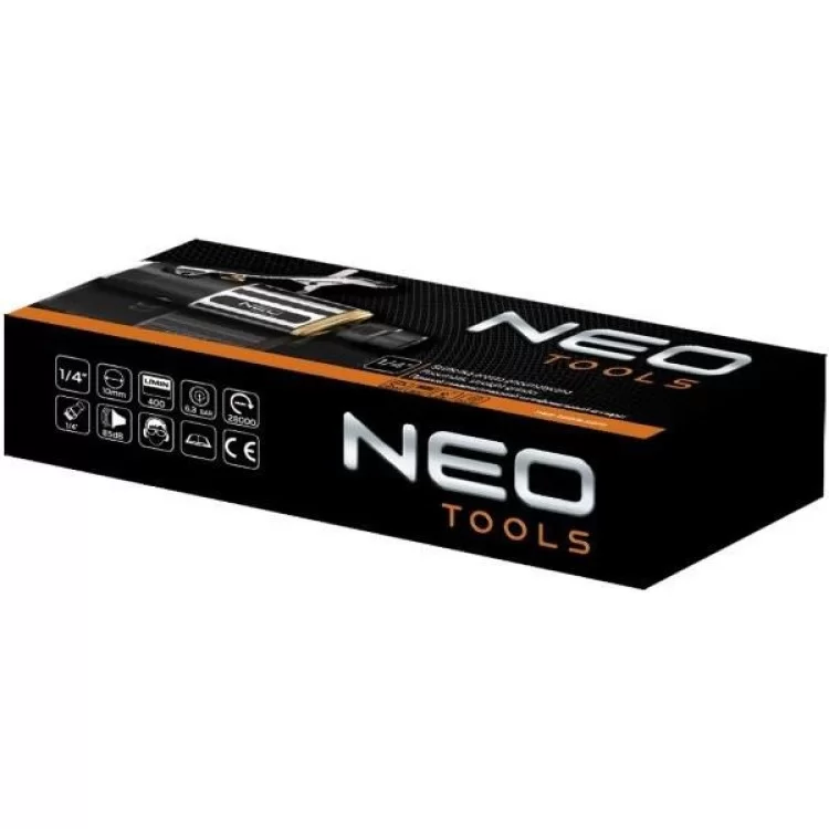 Прямая пневматическая шлифмашина Neo Tools 12-034 1/4 28000 об/мин цена 3 049грн - фотография 2