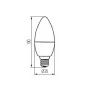 Світлодіодна лампа KANLUX DUN 4,5W T SMD E14-WW (23380)