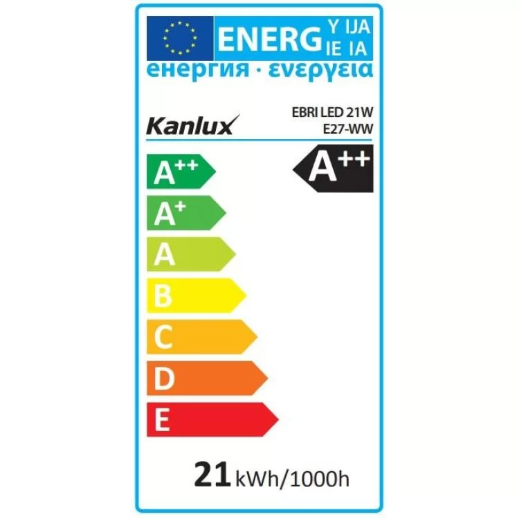 Світлодіодна лампа KANLUX EBRI LED 21W E27-WW (29022) інструкція - картинка 6