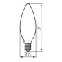 Філаментна лампа KANLUX XLED C35E14 4,5W-WW (29618)