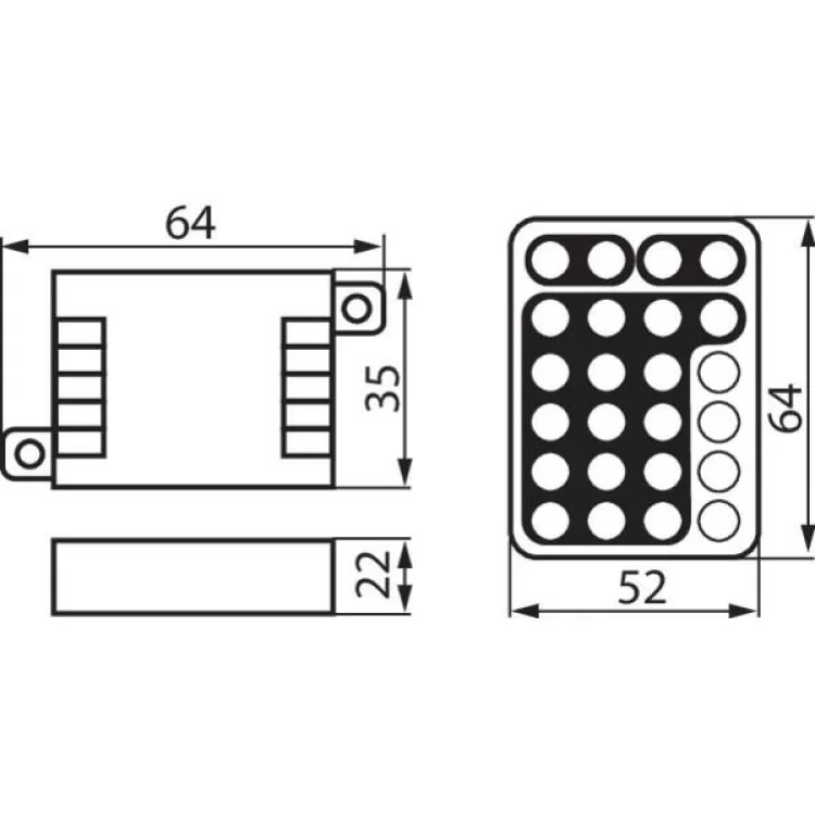 в продажу RGB контроллер KANLUX CONTROLLER LED RGB-IR20 (18960) для LED стрічок - фото 3