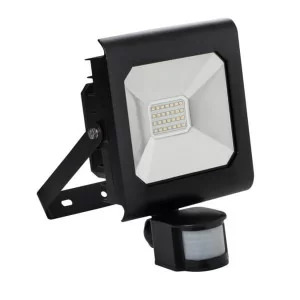 Светодиодный прожектор KANLUX ANTRA LED20W-NW-SE B (25702) с датчиком движения черный