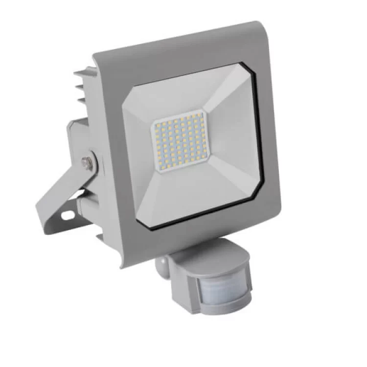 Светодиодный прожектор KANLUX ANTRA LED50W-NW-SE GR (25582) с датчиком движения серый