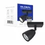 Одинарный накладной светильник спот Global GSL-01S 4Вт 4100K на квадратной основе (черный) 1-GSL-10441-SB