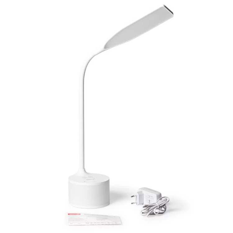 Настольный светильник Maxus DKL RGB 8Вт 4100K WH (белый) 1-MAX-DKL-001-03 цена 850грн - фотография 2