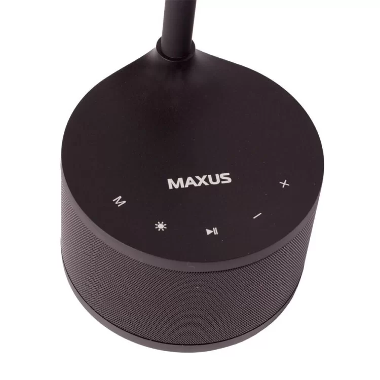 Настільний світильник Maxus DKL Sound 8Вт 3000-5700K BK (чорний) 1-MAX-DKL-002-04 ціна 899грн - фотографія 2
