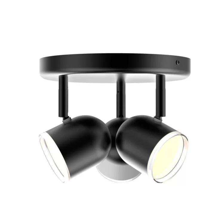 Светодиодный светильник Maxus MSL-01R 12Вт 4100K (черный) 3-MSL-11241-RB цена 1 375грн - фотография 2