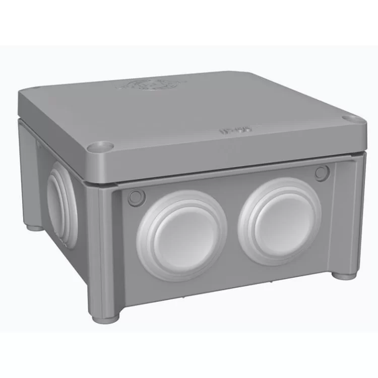 в продаже Распределительная коробка Plank Electrotechnic BOXES IB005 (PLK6505650) типа ИС 85x85x40мм (серая) - фото 3