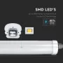 Вологопилозахищений світильник V-TAC 3800157616508 LED 48Вт SKU-6286 G-series 1500мм 230В 6400К