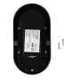 Фасадний світильник V-TAC 3800157620260 LED 8Вт SKU-1308 Rectangle Oval Dome 230В 3000К IP54 (чорний)