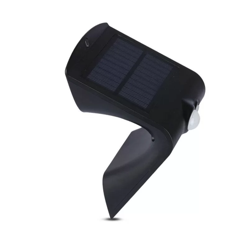в продажу Вуличний світильник V-TAC 3800157627948 LED Solar V-TAC SKU-8277 1.5Вт 4000К з сенсором руху (чорний) - фото 3