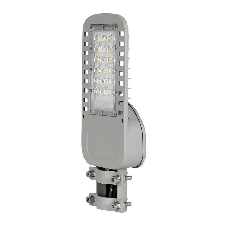 Вуличний Консольний світильник V-TAC 3800157649551 LED 30Вт SKU-956 Samsung CHIP 230В 4000К (сірий)