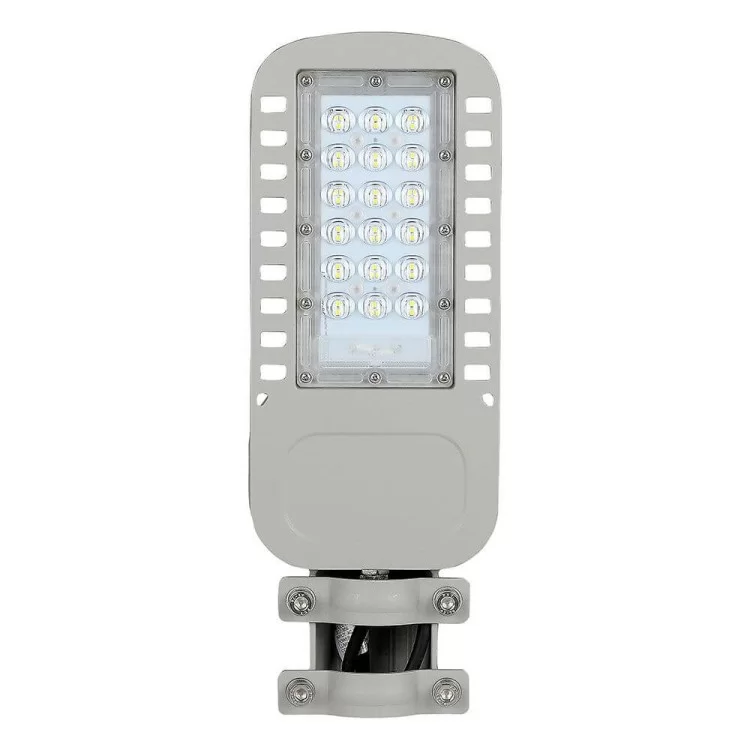 Вуличний Консольний світильник V-TAC 3800157649551 LED 30Вт SKU-956 Samsung CHIP 230В 4000К (сірий) ціна 657грн - фотографія 2