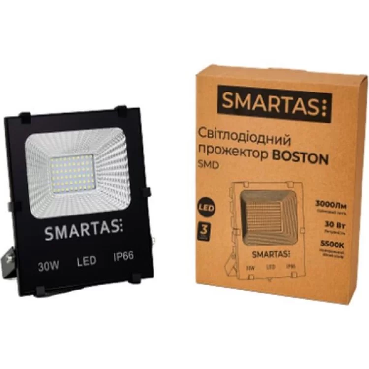 в продажу Світлодіодний прожектор Smartas Boston 30Вт (BN3-32030W-255-19F1) - фото 3