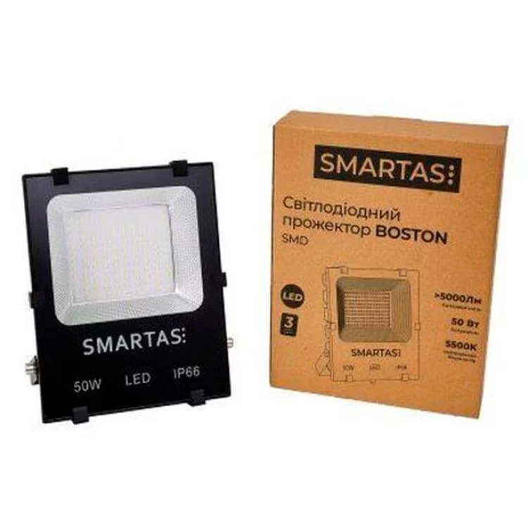 в продажу Світлодіодний прожектор Smartas Boston 50Вт (BN3-32050W-255-19F1) - фото 3