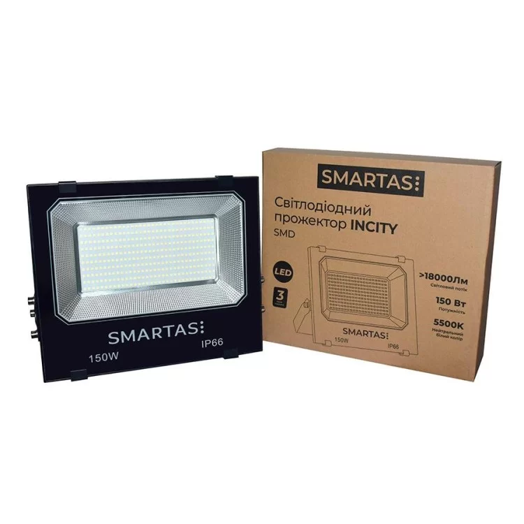 продаємо Світлодіодний прожектор Smartas Incity 150Вт (IY3-320150W-255-19F1) в Україні - фото 4
