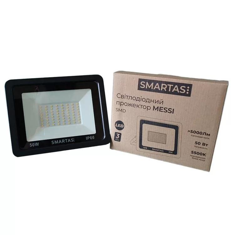 Світлодіодний прожектор Smartas Messi 50Вт (MI3-32050W-255-19F1) інструкція - картинка 6