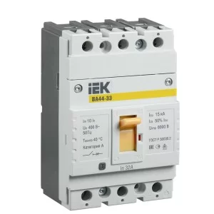 Автоматичний вимикач IEK SVA4410-3-0032 ВА44-33 32А 3Р 15кА