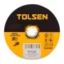 Відрізний диск по металу/нержавіючій сталі Tolsen (76105) 180х1.6х22.2мм
