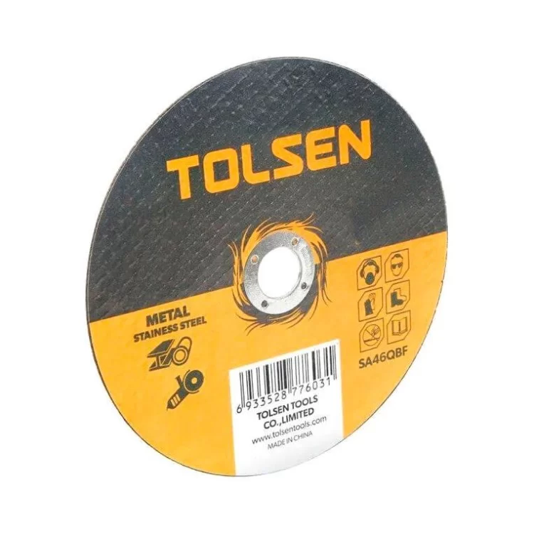 Отрезной диск по металлу/нержавейке Tolsen (76107) 230х2.0х22.2мм цена 82грн - фотография 2