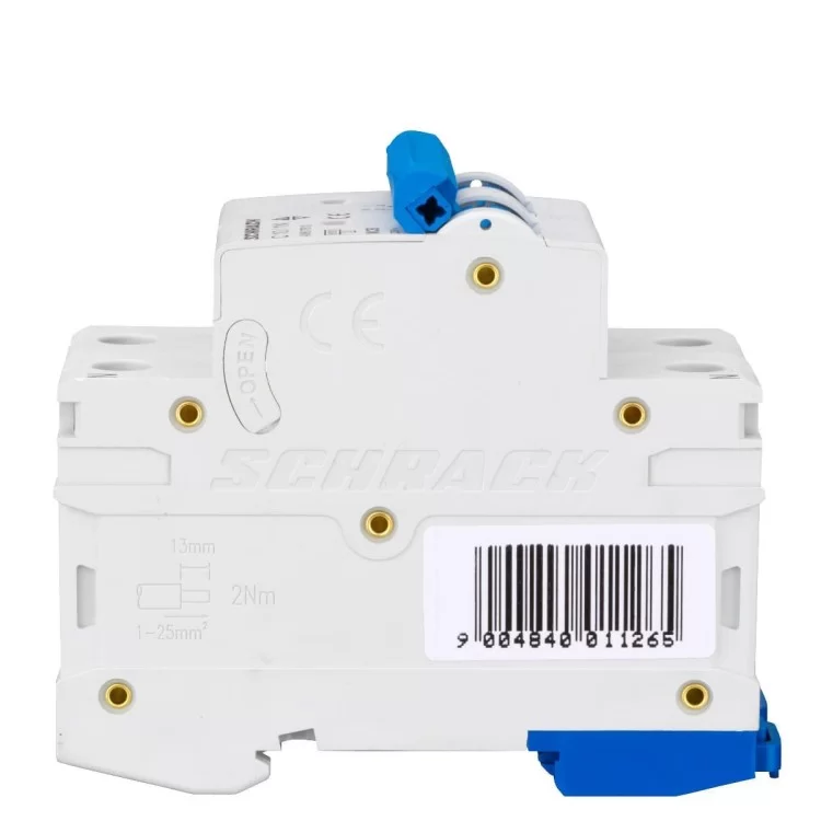 Автоматичний вимикач Schrack BM417250 4,5кА 50А 2P характеристика C ціна 1 200грн - фотографія 2