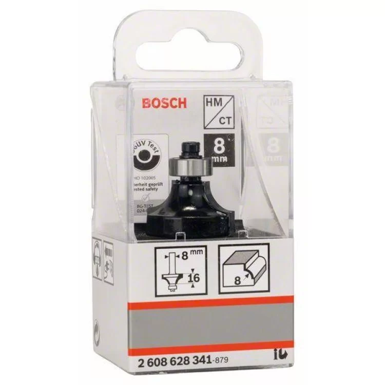 Карнізна фреза Bosch Std S8/R8/L15,2 ціна 475грн - фотографія 2