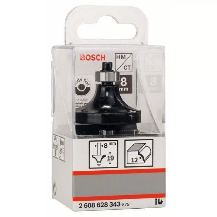 Карнізна фреза Bosch Std S8/R12/L19 ціна 578грн - фотографія 2