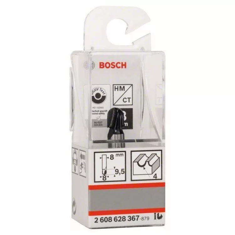 Галтельна фреза Bosch Std S8/R4/D8/L9,2 ціна 304грн - фотографія 2