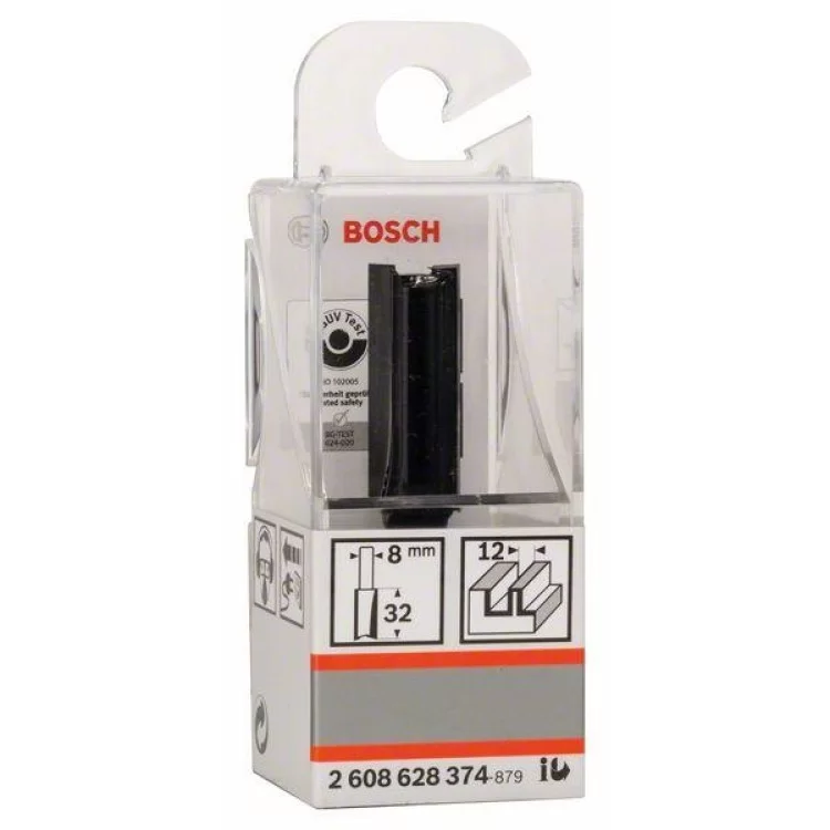Пазова фреза Bosch Std S8/D12/L32 ціна 333грн - фотографія 2