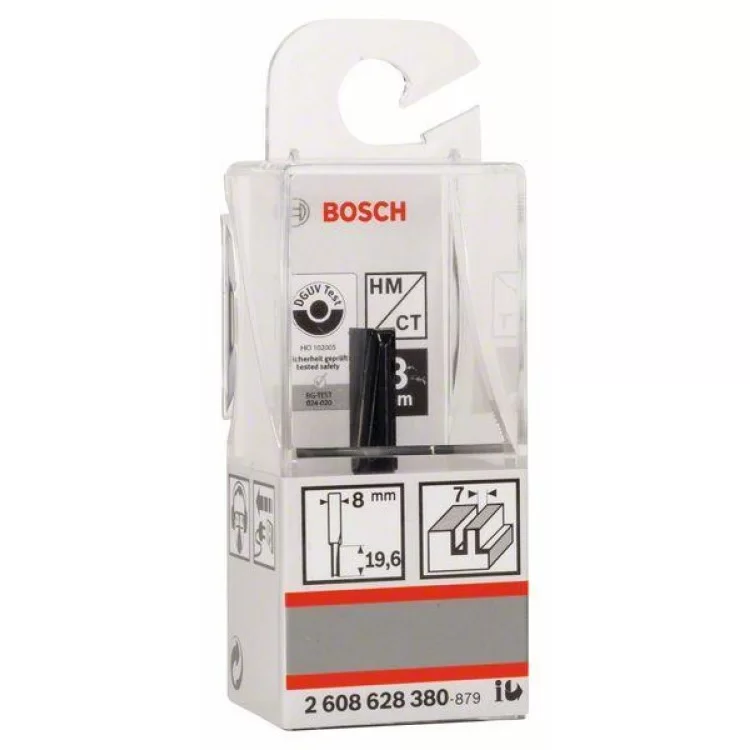 Пазовая фреза Bosch Std S8/D7/L20 цена 277грн - фотография 2