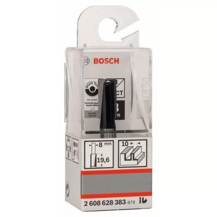 Пазова фреза Bosch Std S8/D10/L20 ціна 267грн - фотографія 2