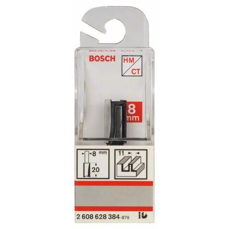 Пазовая фреза Bosch Std S8/D11/L20