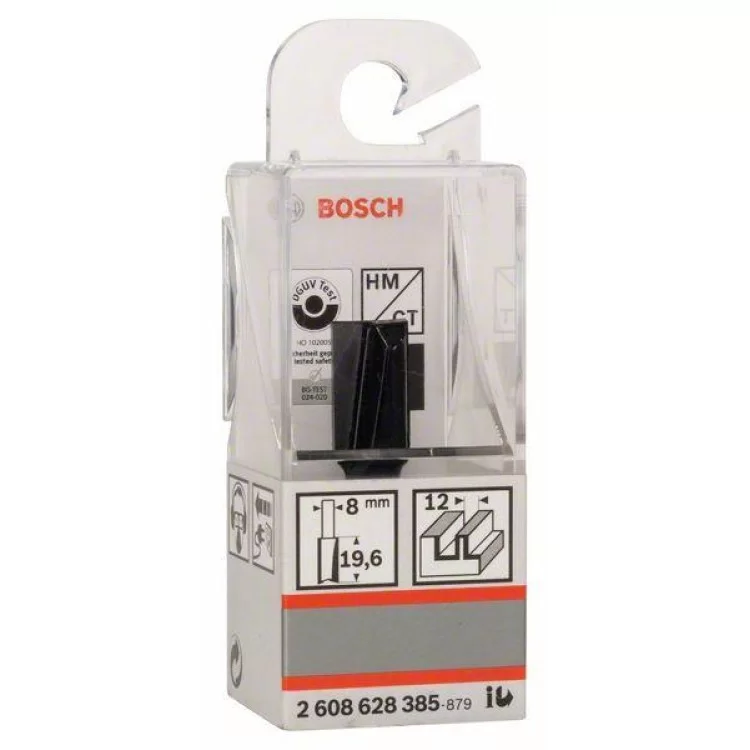 Пазова фреза Bosch Std S8/D12/L20 ціна 299грн - фотографія 2