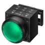 зелена нитискна кнопка Schrack MSL14000R з фіксацією