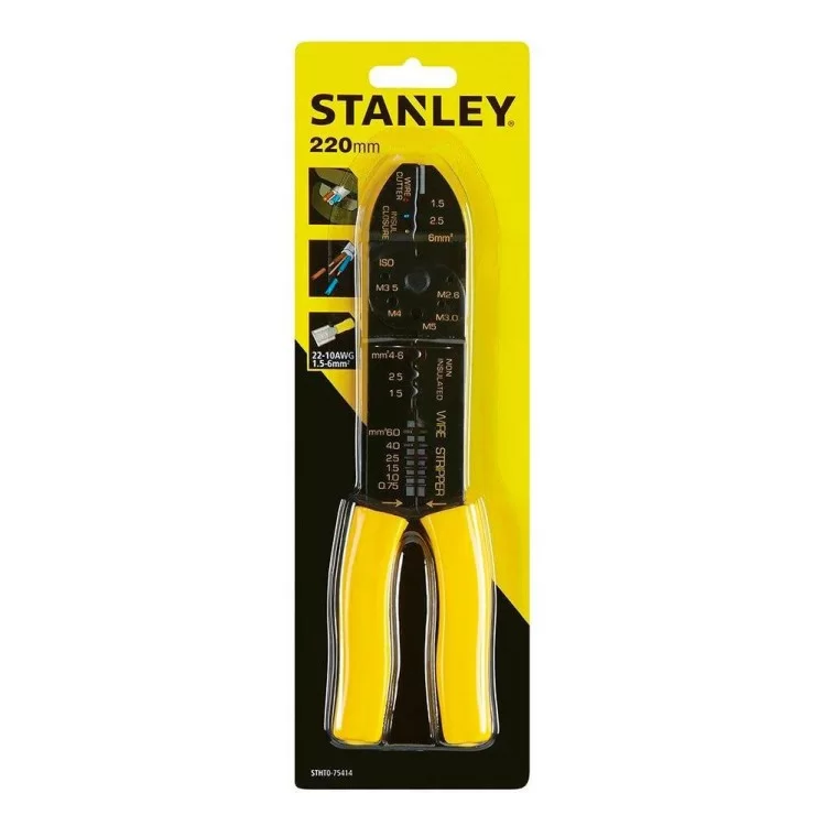 продаем Стриппер для снятия изоляции Stanley STHT0-75414 0,75-6мм 220мм в Украине - фото 4