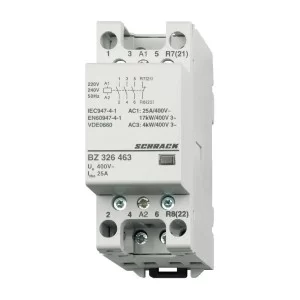 Модульный контактор Schrack BZ326463 230В AC 3НО+1НЗ 25А