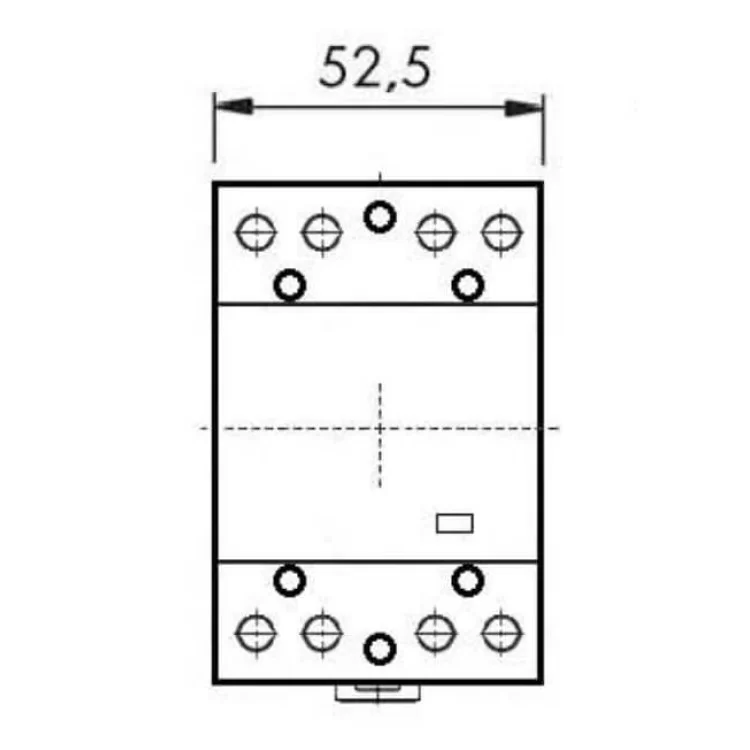 Модульний контактор Schrack BZ326465 230В AC 1НО+3НЗ 25А ціна 1 342грн - фотографія 2