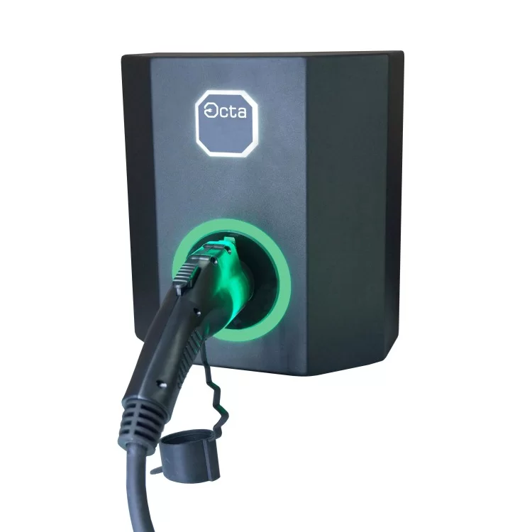 Однофазная зарядная станция для электромобиля Octa Energy W107-C2 на 7кВт (Type 2) цена 23 498грн - фотография 2